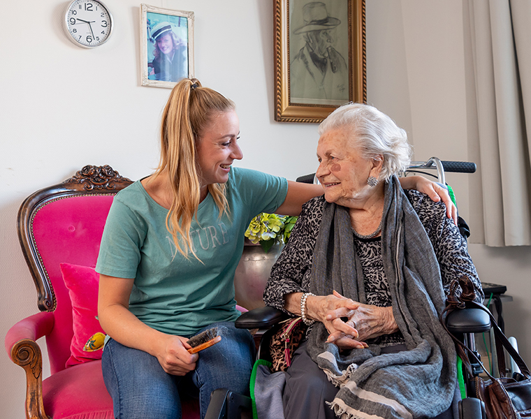 Werken in Hofwijck in Oegstgeest - woonzorglocatie van Marente